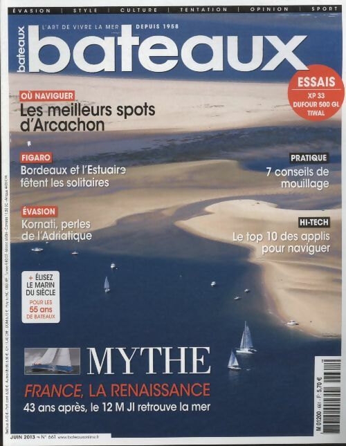 Livrenpoche : Bateaux n°661 : Les meilleurs spots d'Arcachon - Collectif - Livre