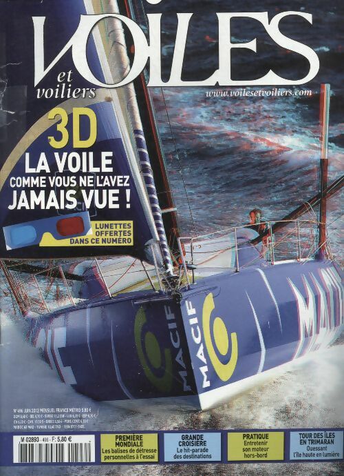 Livrenpoche : Voiles et voiliers n°496 : 3D la voile comme vous ne l'avez jamais vue ! - Collectif - Livre