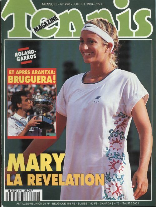 Livrenpoche : Tennis magazine n°220 : Mary la révélation - Collectif - Livre