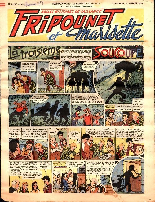 Livrenpoche : Fripounet 16e année n°3 - Collectif - Livre