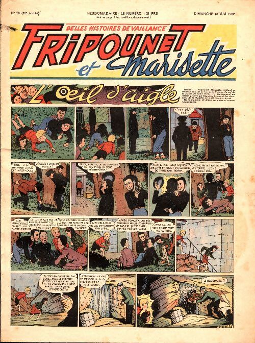 Livrenpoche : Fripounet 12e année n°20 - Collectif - Livre