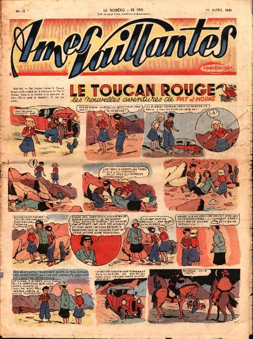 Livrenpoche : Ames vaillantes1949 n°15 - Collectif - Livre