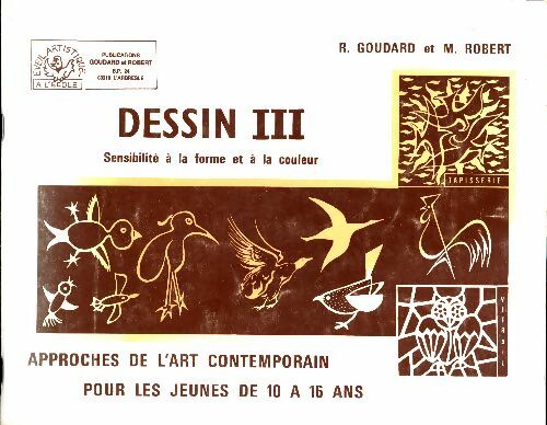 Livrenpoche : Dessin III - R. Goudard - Livre