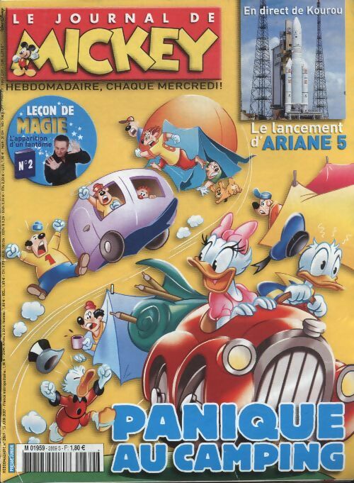 Livrenpoche : Le journal de Mickey n°2869 : Panique au camping - Collectif - Livre
