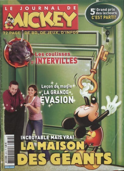 Livrenpoche : Le journal de Mickey n°2874 : La maison des géants - Collectif - Livre