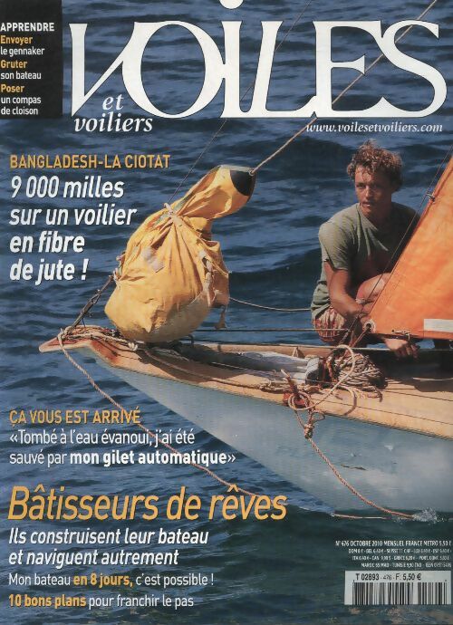 Livrenpoche : Voiles et voiliers n°476 : Bâtisseurs de rêves - Collectif - Livre