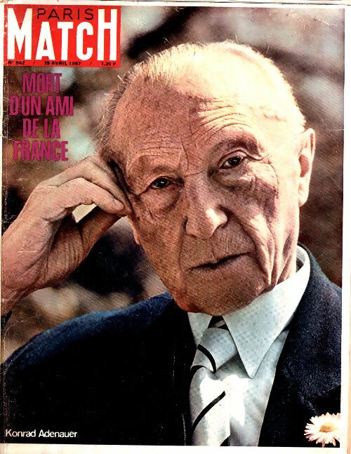 Livrenpoche : Paris Match n°942 : Mort d'un ami de la France - Collectif - Livre