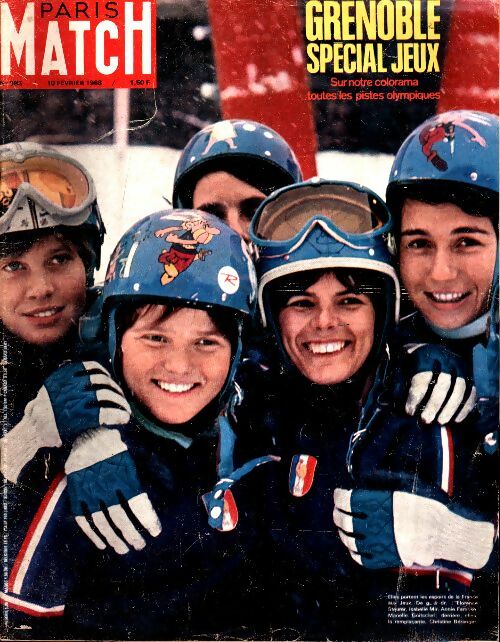 Livrenpoche : Paris Match n°983 : Grenoble spécial jeux - Collectif - Livre