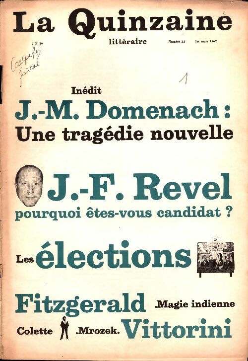 Livrenpoche : La quinzaine littéraire n°23 - Collectif - Livre