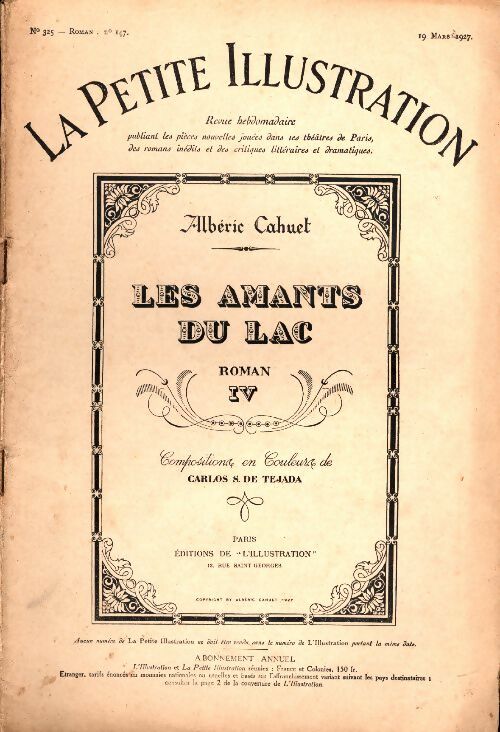 Livrenpoche : La petite illustration n°325 Roman n°147 : Les amants du lac Tome IV - Collectif - Livre