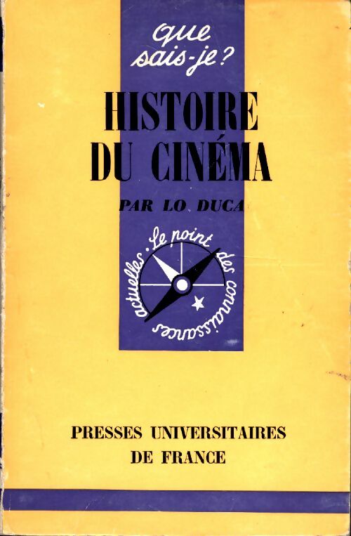 Livrenpoche : Histoire du cinéma - Lo Duca - Livre