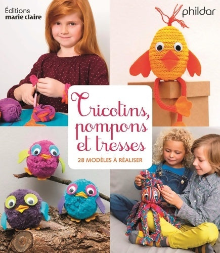 Livrenpoche : Tricotins pompons et tresses - Frédérique Alexandre - Livre