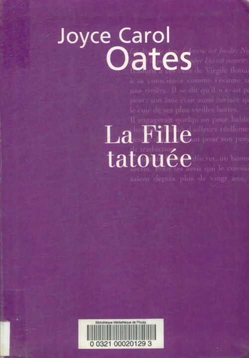 Livrenpoche : La fille tatouée - Joyce Carol Oates - Livre