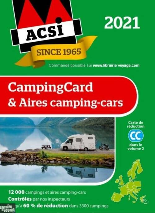 Livrenpoche : Guide campingcard & Aires de camping-cars 2021 - Collectif - Livre