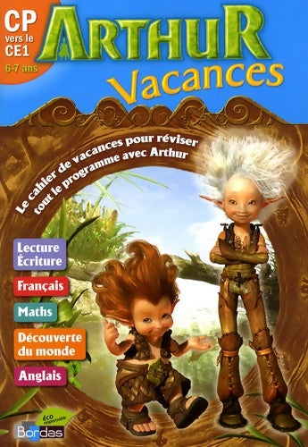 Livrenpoche : Cahier de vacances Arthur cp/ce1 - (ancienne édition) - Michele Pointeau-bahon - Livre