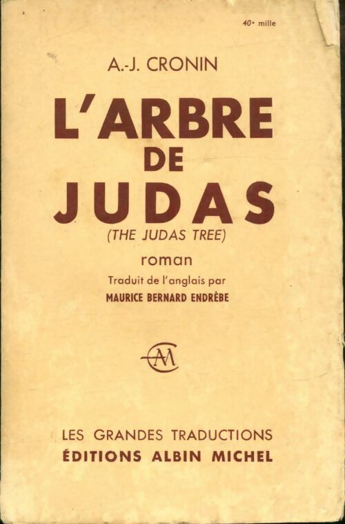 Livrenpoche : L'arbre de Judas - Archibald Joseph Cronin - Livre