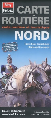 Livrenpoche : Nord - carte routière et touristique - (index de localités 1 cm = 2 km - 1/200000) - Blay-Foldex - Livre