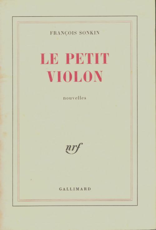 Livrenpoche : Le petit violon - François Sonkin - Livre