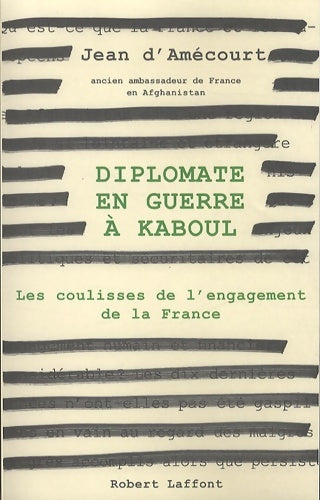 Livrenpoche : Diplomate en guerre à Kaboul - Jean D'amécourt - Livre