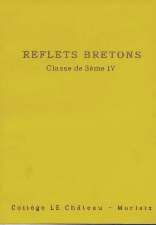 Livrenpoche : Reflets bretons - Collectif - Livre