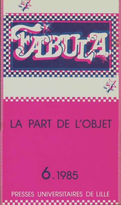 Livrenpoche : La part de l'objet - Collectif - Livre