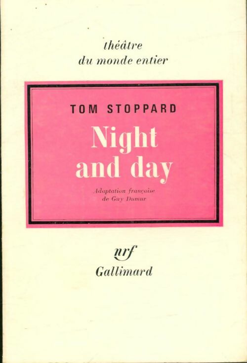 Livrenpoche : Night and day - Tom Stoppard - Livre