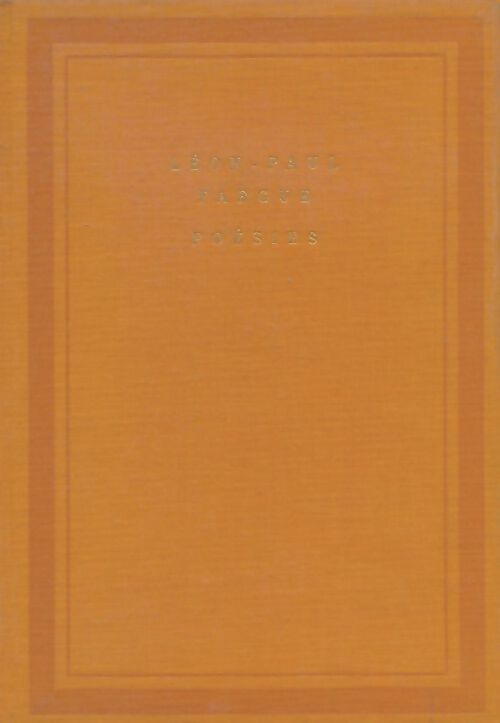 Livrenpoche : Poésies - Léon-Paul Fargue - Livre