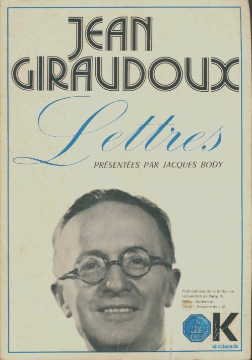 Livrenpoche : Lettres - Jean Giraudoux - Livre