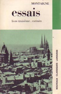 Livrenpoche : Les essais (extraits) Tome III - Michel De Montaigne - Livre