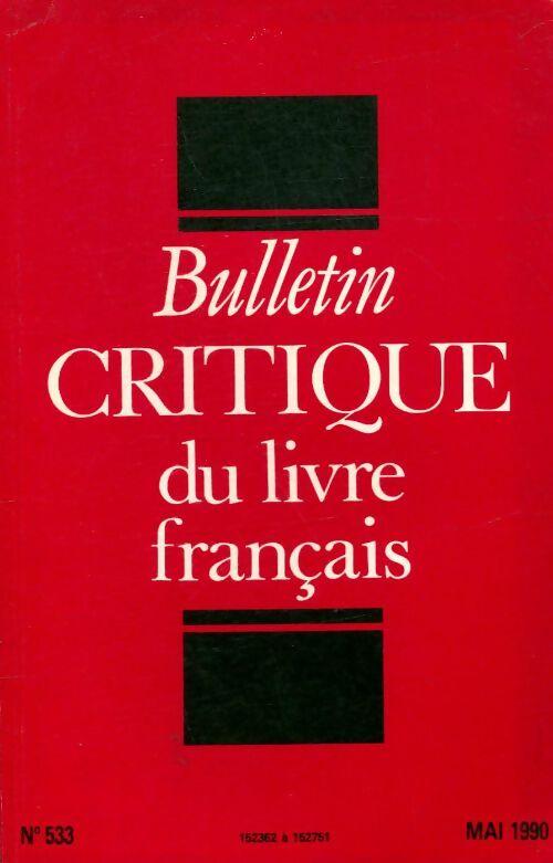 Livrenpoche : Bulletin critique du livre français n°533 - Collectif - Livre