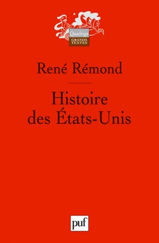 Livrenpoche : Histoire des Etats-Unis - René Rémond - Livre
