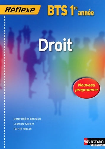 Livrenpoche : Droit BTS 1ère année - Marie-Hélène Bonifassi - Livre