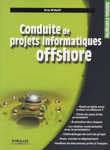 Livrenpoche : Conduite de projets informatiques offshore - Éric O'neill - Livre
