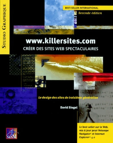 Livrenpoche : Créer des sites web spectaculaires seconde édition - David Siegel - Livre