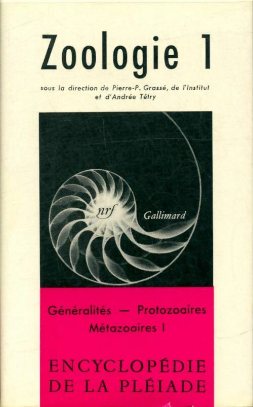 Livrenpoche : Zoologie Tome I - Andrée P.-P.; Tétry - Livre