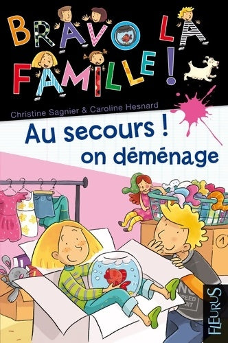 Livrenpoche : Au secours ! on déménage - Christine Sagnier - Livre