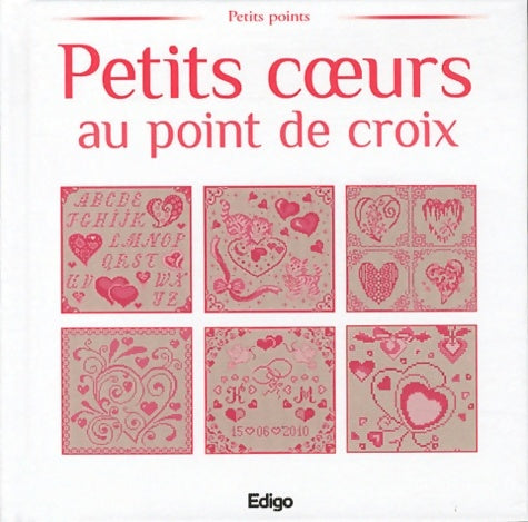 Livrenpoche : Petits coeurs au point de croix - Brigitte Roquemont - Livre