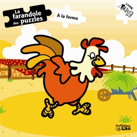 Livrenpoche : A la ferme - Katrien Goossens - Livre