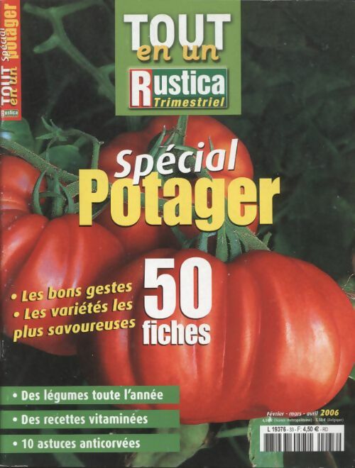 Livrenpoche : Tout en un n°33 : Spécial potager - Collectif - Livre
