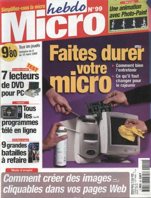 Livrenpoche : Micro hebdo n°99 : faites durer votre micro - Collectif - Livre