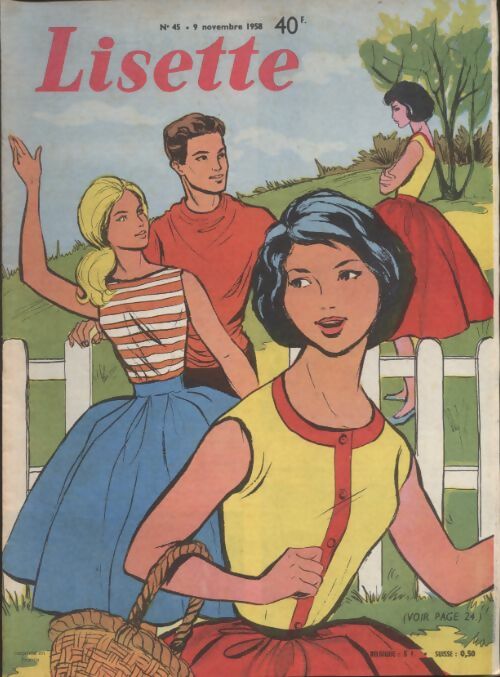 Livrenpoche : Lisette 1958 n°45 - Collectif - Livre