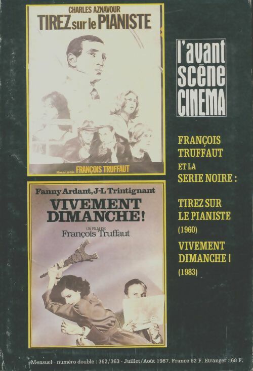 Livrenpoche : L'avant scène cinéma n°362/363 - Collectif - Livre