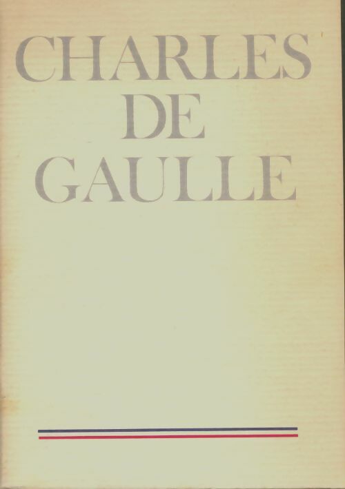 Livrenpoche : Charles de Gaulle 1890-1970 - Collectif - Livre
