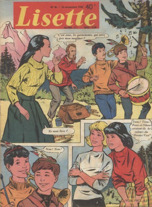 Livrenpoche : Lisette 1958 n°46 - Collectif - Livre