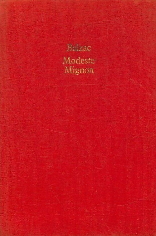 Livrenpoche : Modeste mignon - Honoré De Balzac - Livre