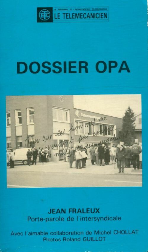 Livrenpoche : Dossier opa - Jean Fraleux - Livre
