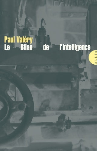 Livrenpoche : Le bilan de l'intelligence - Paul Valéry - Livre