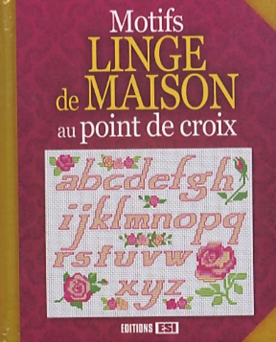 Livrenpoche : Motifs linge de maison au point de croix - Brigitte Roquemont - Livre