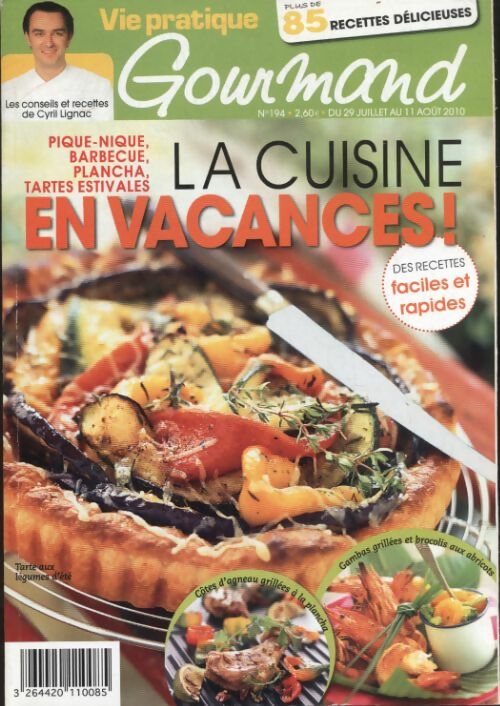 Livrenpoche : Gourmand n°194 : La cuisine en vacances - Collectif - Livre