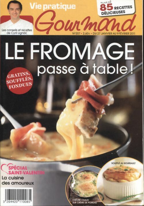 Livrenpoche : Gourmand n°207 : Le fromage passe à table - Collectif - Livre